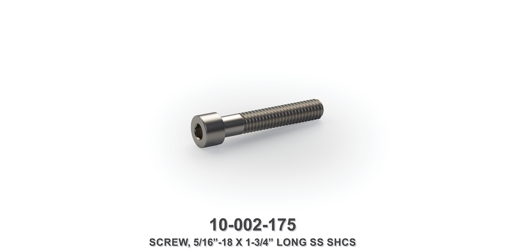 5/16"-18 x 1-3/4" Long SS SHCS Screw