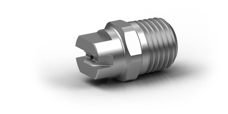 15K Stainless Steel 15-Degree and 25-Degree Fan Tip MNPT Nozzle