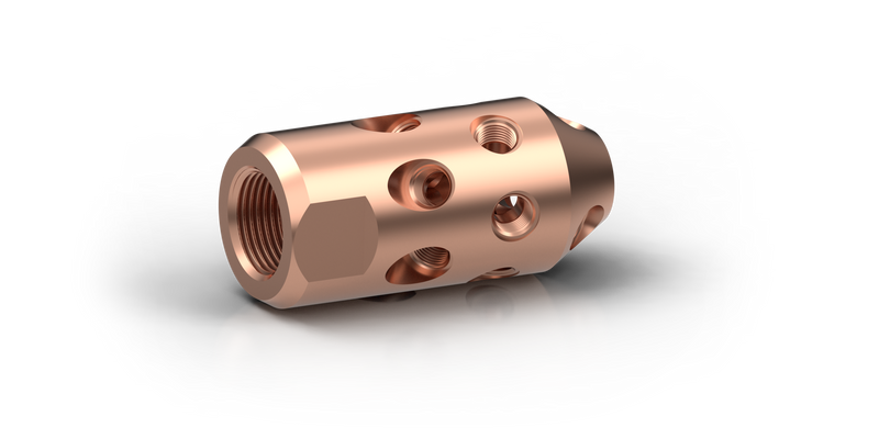 15K DPLM Pineapple Line Mole Nozzle