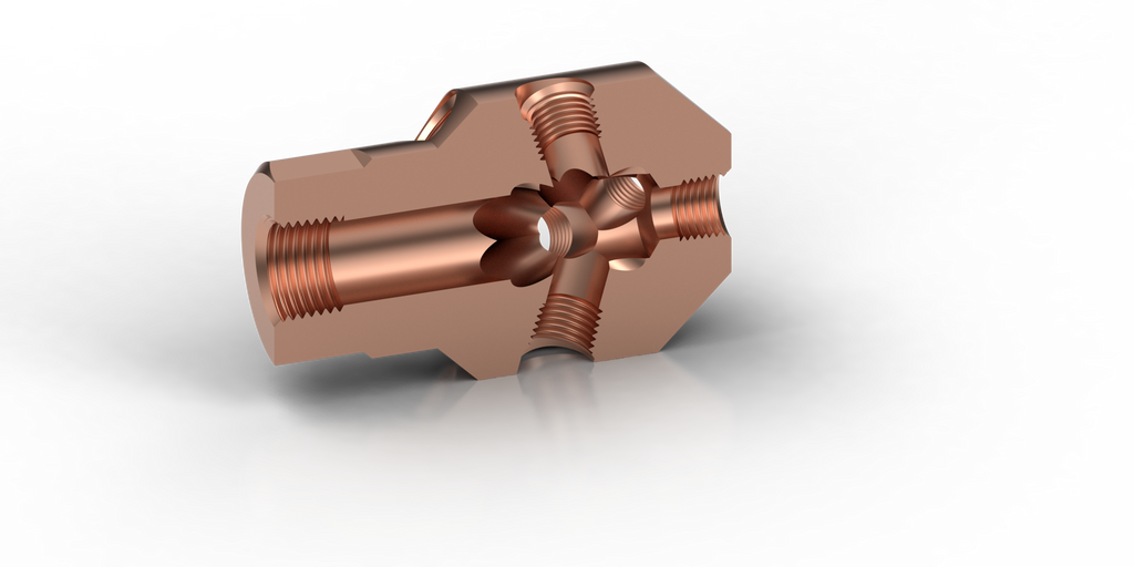 15K BPLM Pineapple Line Mole Nozzle