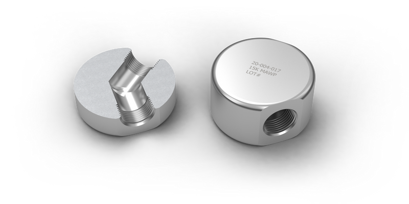 15K 45-Degree Wafer Elbow