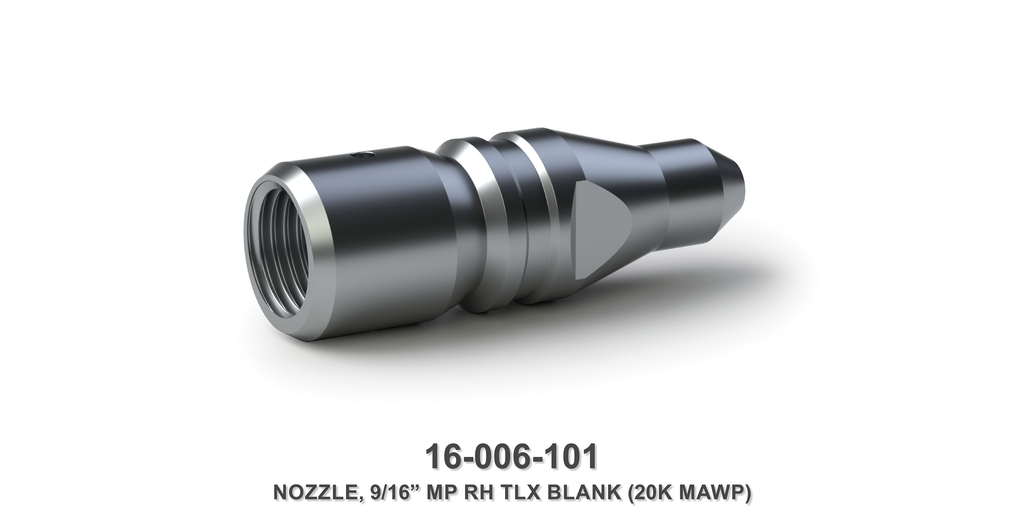 20K 9/16" MP RH TLX Nozzle