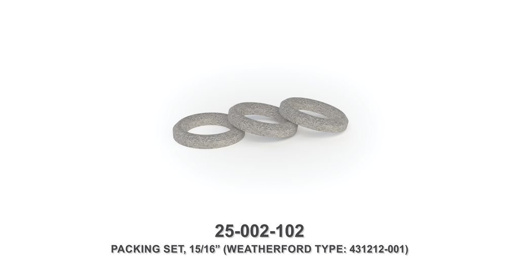15/16" Packing Set - Weatherford Type