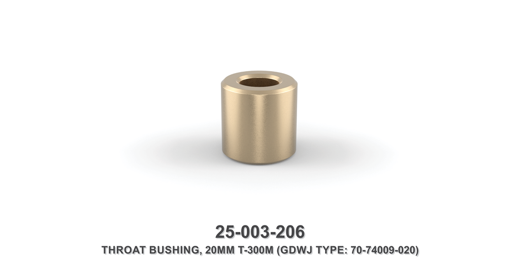20 mm Throat Bushing - Gardner Denver / Butterworth Type