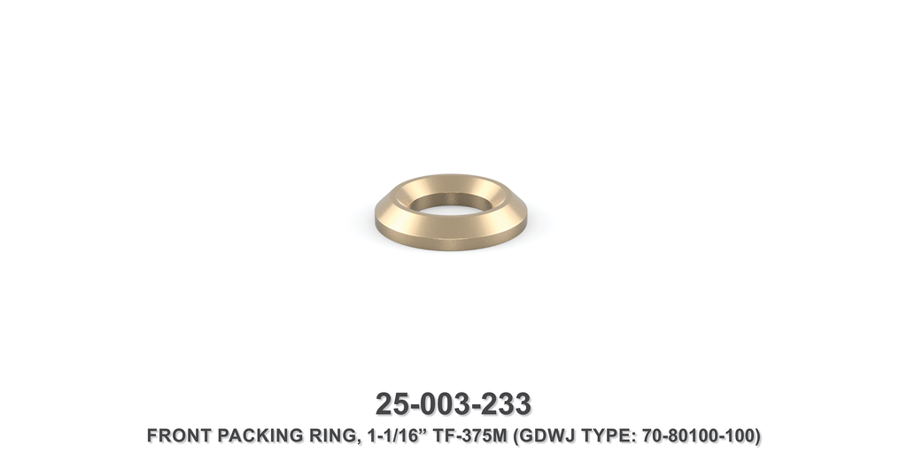 1-1/16" Front Packing Ring - Gardner Denver / Butterworth Type