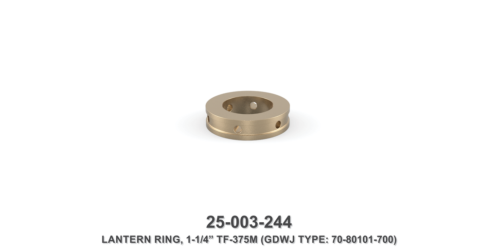 15K 1-1/4" TF-375M Lantern Ring - Gardner Denver / Butterworth Type