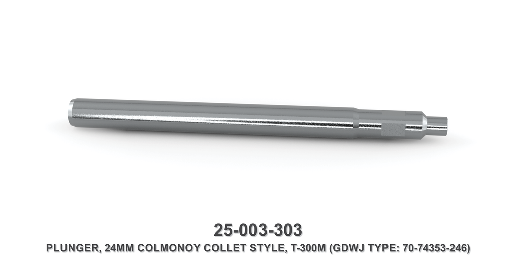 24 mm Colmonoy Collet Style Plunger - Gardner Denver / Butterworth Type