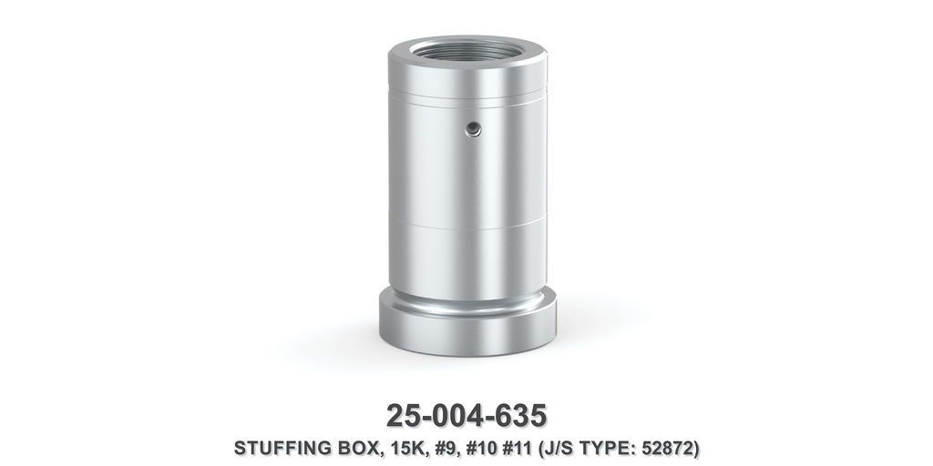 15K Stuffing Box - Size 9, 10 & 11 Plungers - Jetstream Type