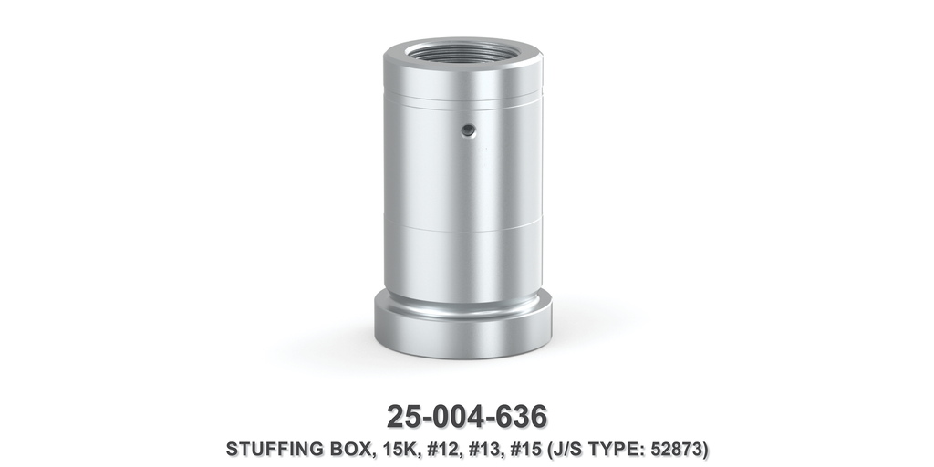 15K Stuffing Box - Size 12, 13 & 15 Plungers - Jetstream Type