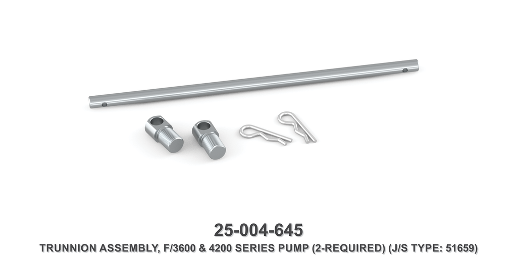 Trunnion Assembly, F/4200 & 3600 Series Pump - Jetstream Type