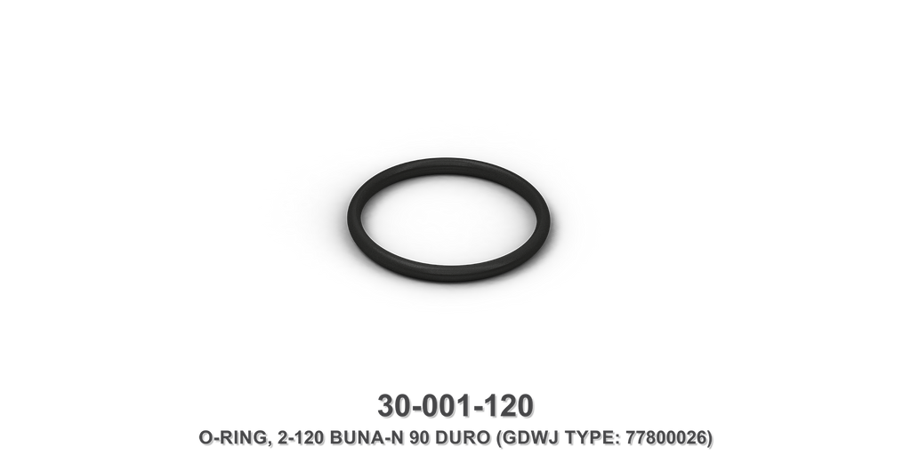 2-120 Buna-N 90 Duro O-Ring