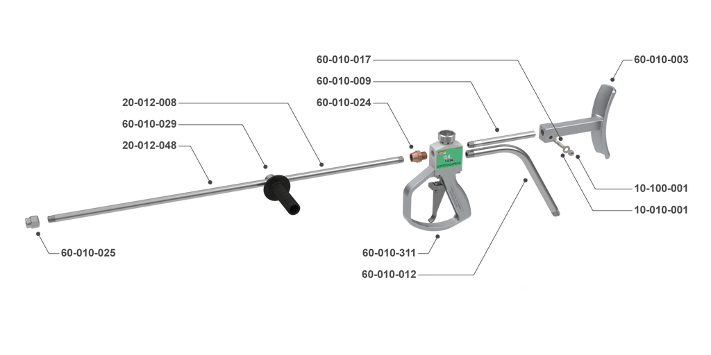 15K Hand-Held Dry Shut-Off Control Gun
