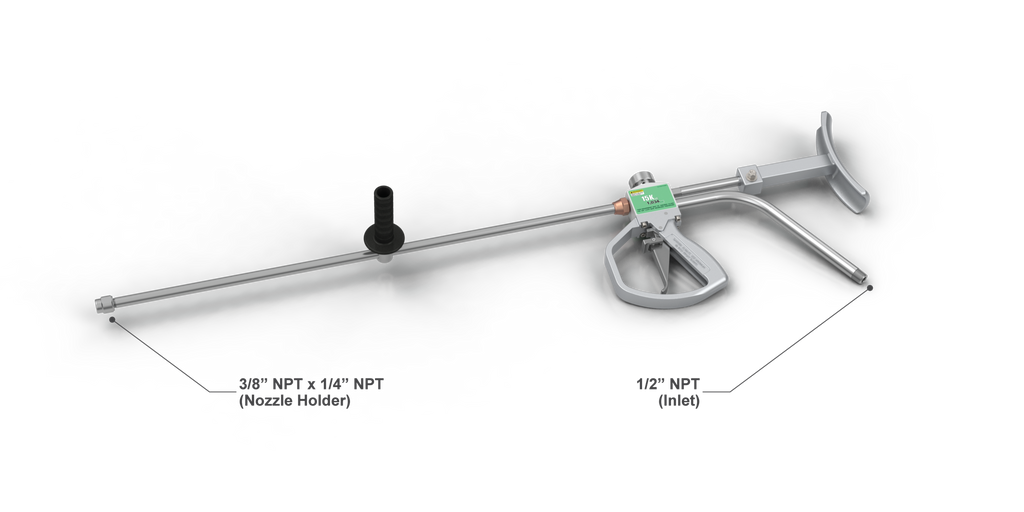 15K Hand-Held Dry Shut-Off Control Gun