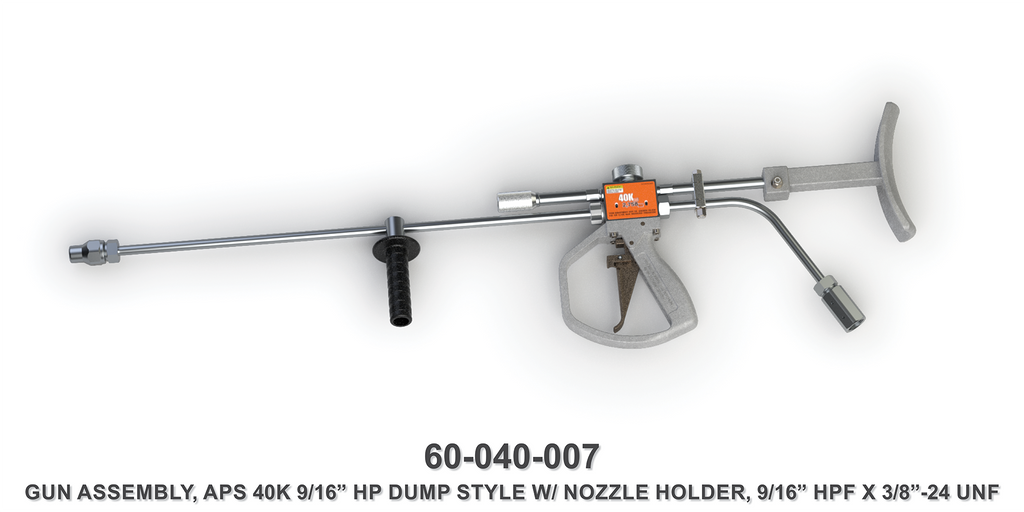 40K Dump Gun with 9/16" HP Barrel