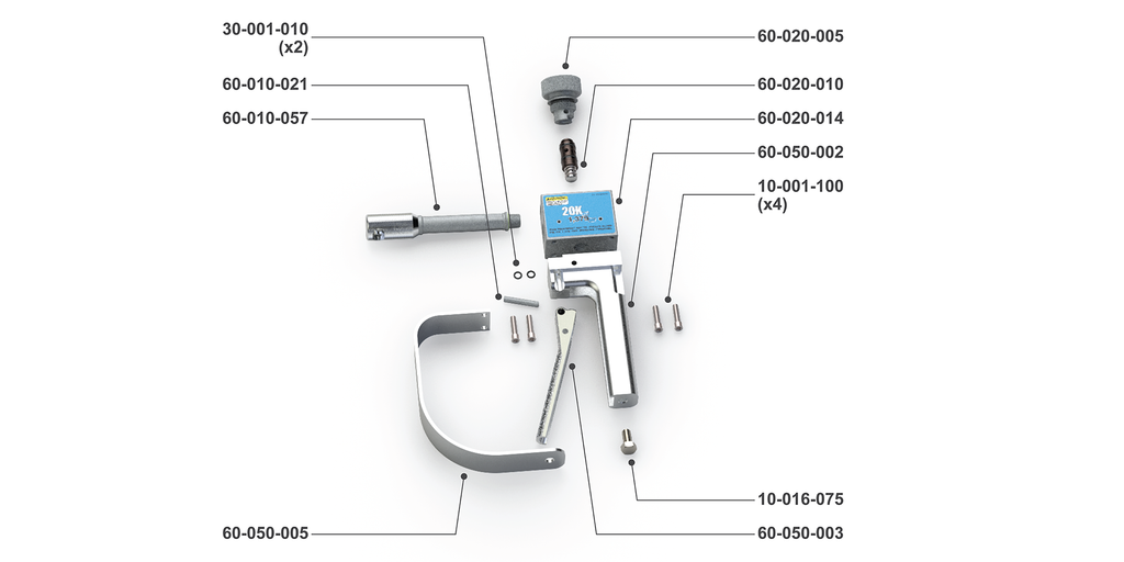 20K Double Dump Front Handle Assembly