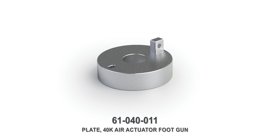 40K Air Actuator Foot Gun Plate