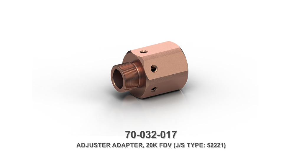 20K Flow Divider Valve Adjuster Adapter