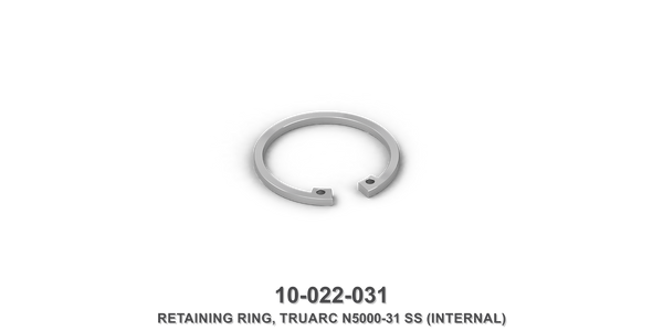 Truarc N5000-31 Stainless Steel Internal Retaining Ring