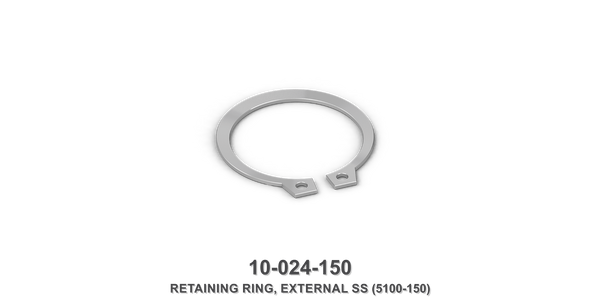 External Stainless Steel 5100-150 Retaining Ring