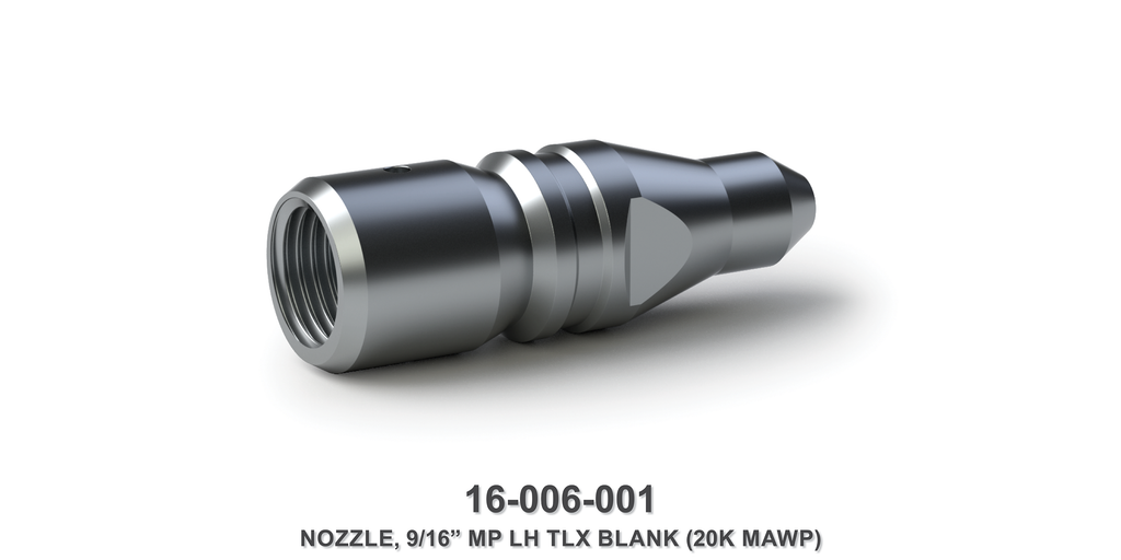 20K 9/16" MP LH TLX Nozzle
