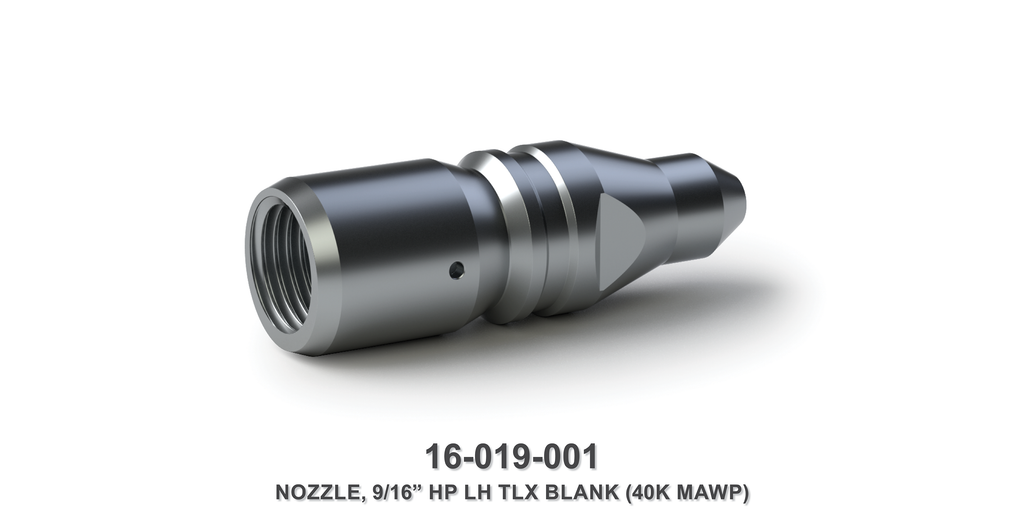 40K 9/16" HP LH TLX Nozzle