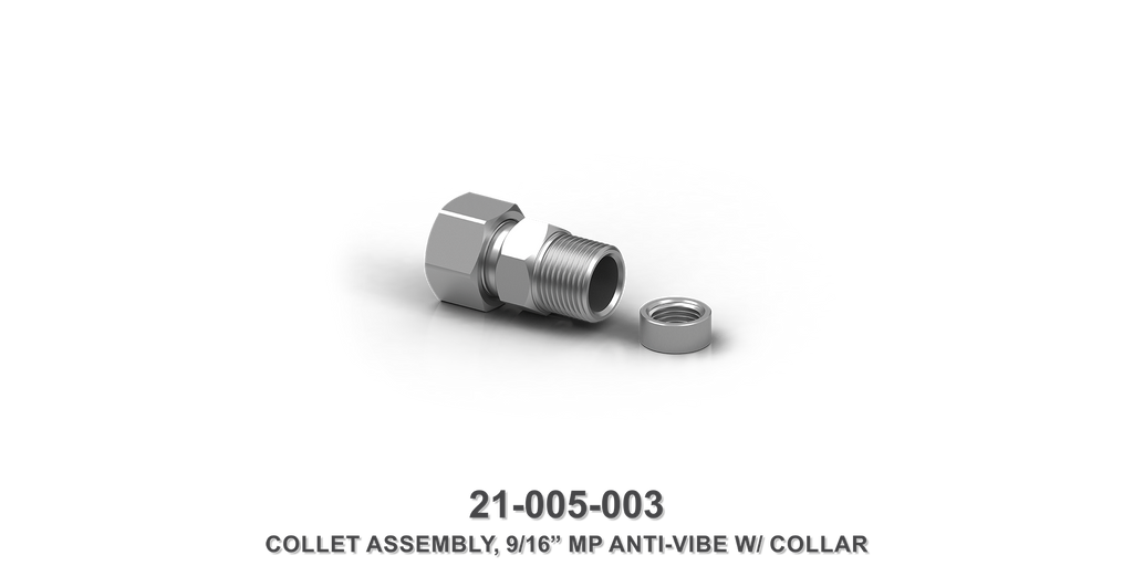 9/16" MP Anti-Vibe Collet Assembly with Collar