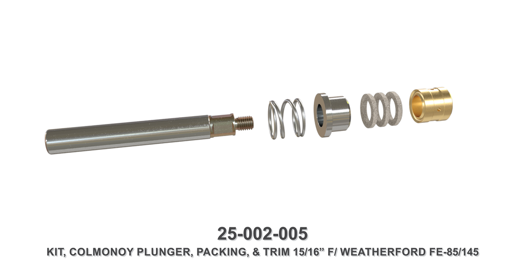 15/16" Colmonoy Plunger Kit - Weatherford Type