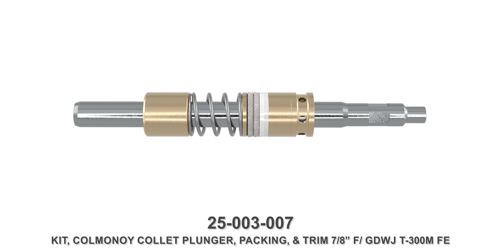 7/8" Colmonoy Collet Plunger Kit - Gardner Denver / Butterworth Type