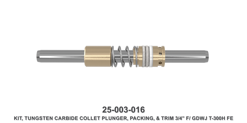 3/4" Tungsten Carbide Collet Plunger Kit - Gardner Denver / Butterworth Type