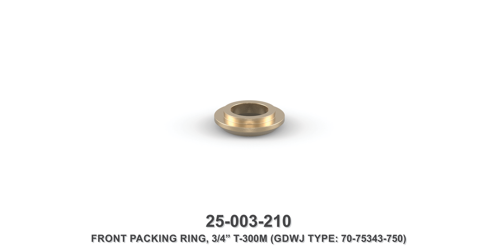 3/4" Front Packing Ring - Gardner Denver / Butterworth Type