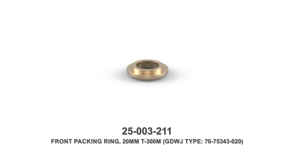 20 mm Front Packing Ring - Gardner Denver / Butterworth Type