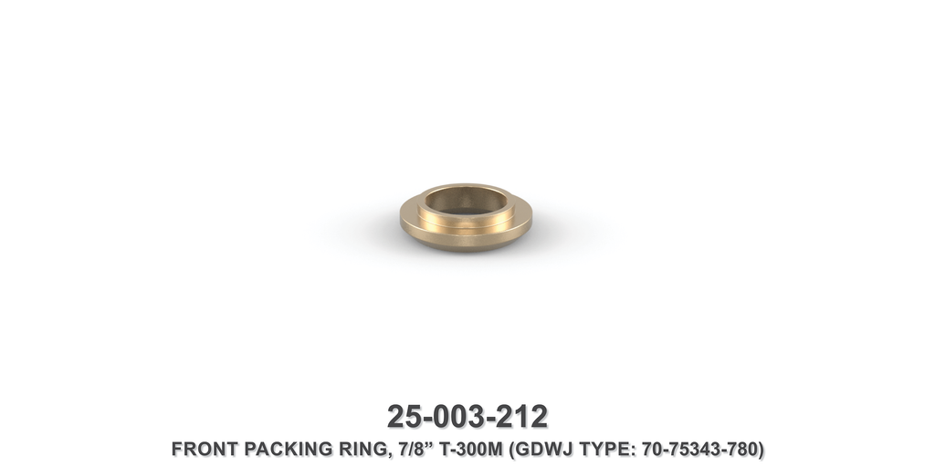 7/8" Front Packing Ring - Gardner Denver / Butterworth Type
