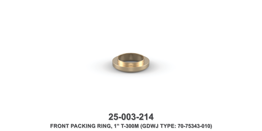 1" Front Packing Ring - Gardner Denver / Butterworth Type