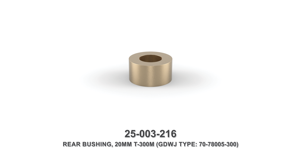 20 mm Rear Bushing - Gardner Denver / Butterworth Type