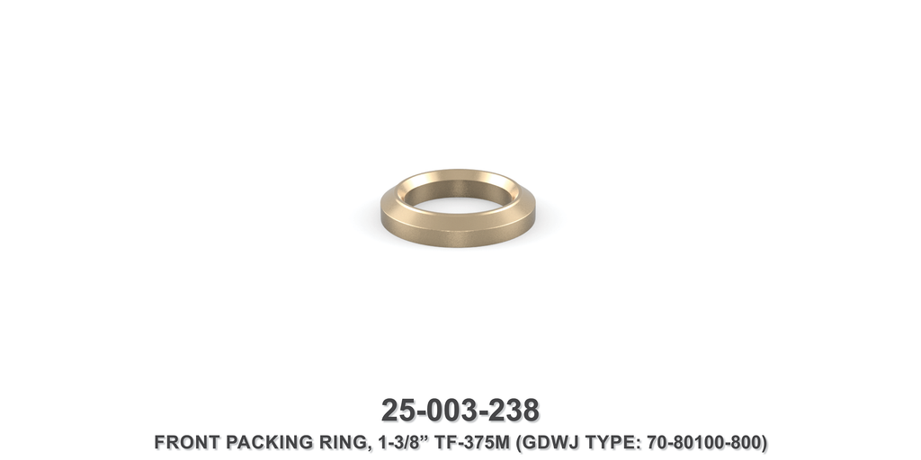 15K 1-3/8" TF-375M Front Packing Ring - Gardner Denver / Butterworth Type