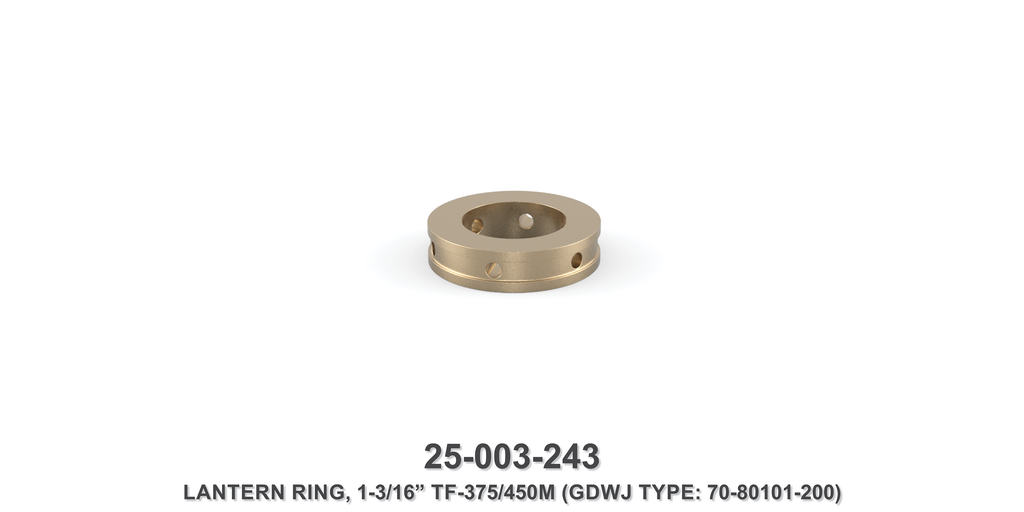 15K 1-3/16" TF-375M/450M Lantern Ring - Gardner Denver / Butterworth Type