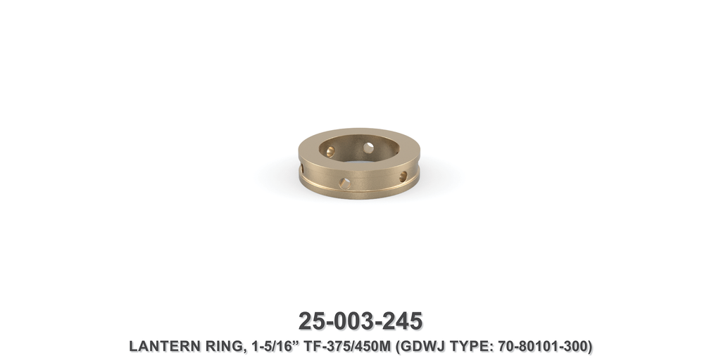 15K 1-5/16" TF-375M/450M Lantern Ring - Gardner Denver / Butterworth Type