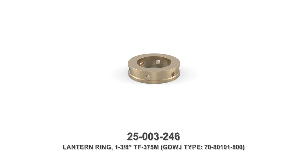 15K 1-3/8" TF-375M Lantern Ring - Gardner Denver / Butterworth Type