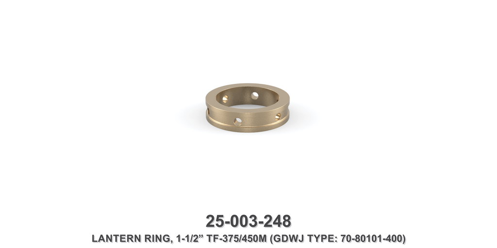 15K 1-1/2" TF-375M/450M Lantern Ring - Gardner Denver / Butterworth Type