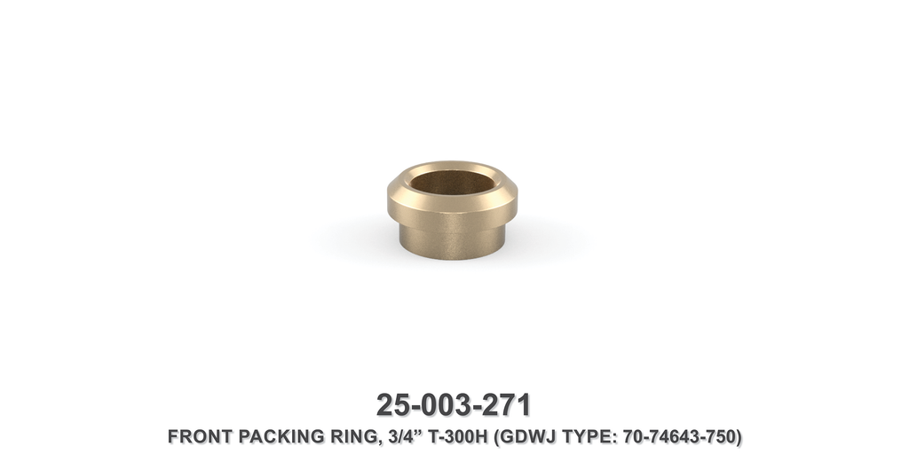 3/4" T-300H Front Packing Ring - Gardner Denver / Butterworth Type