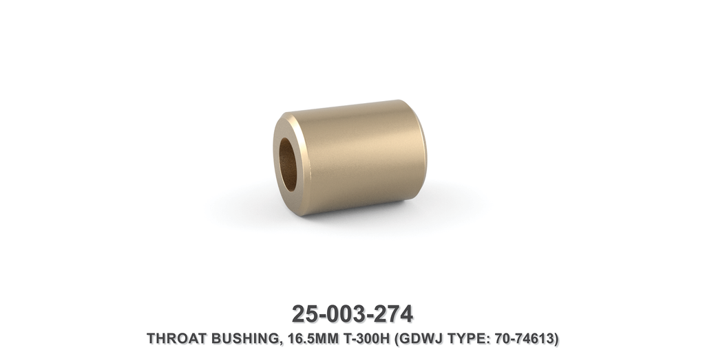 16.5 mm Throat Bushing - Gardner Denver / Butterworth Type