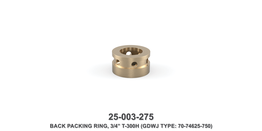 3/4" T-300H Back Packing Ring - Gardner Denver / Butterworth Type