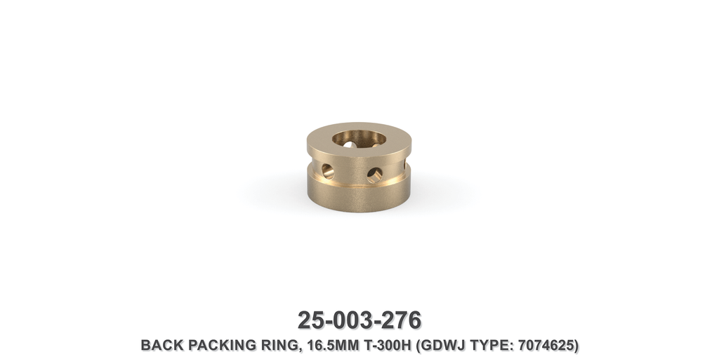 16.5 mm Back Packing Ring - Gardner Denver / Butterworth Type