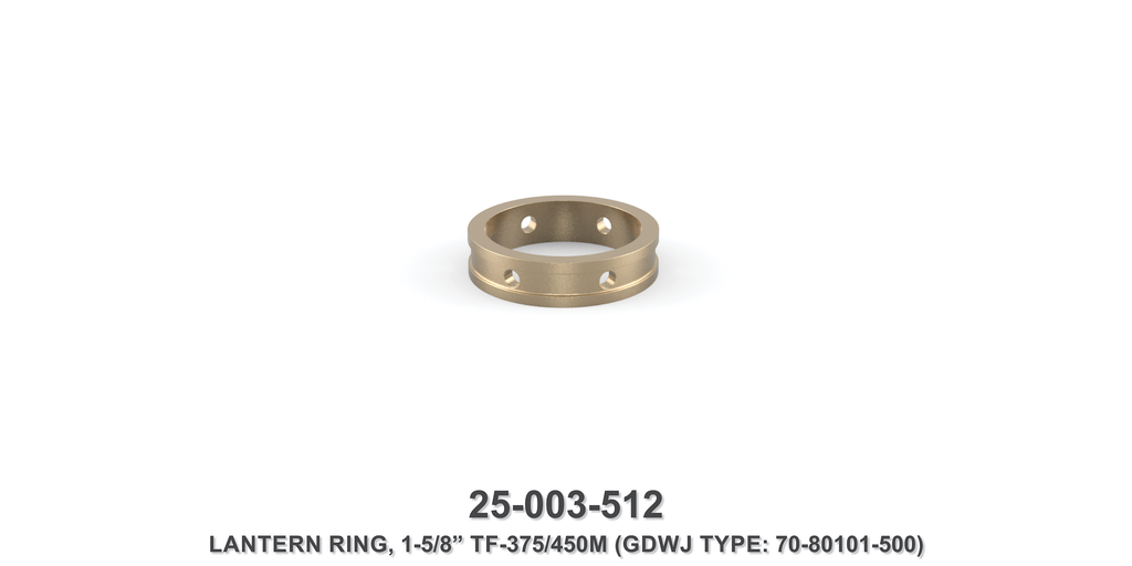 15K 1-5/8" TF-375M/450M Lantern Ring - Gardner Denver / Butterworth Type