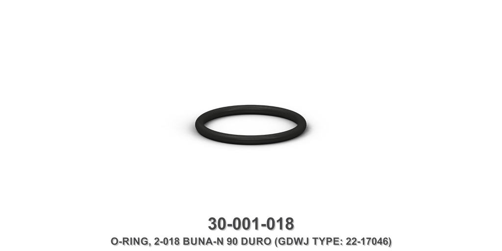 2-018 Buna-N 90 Duro O-Ring