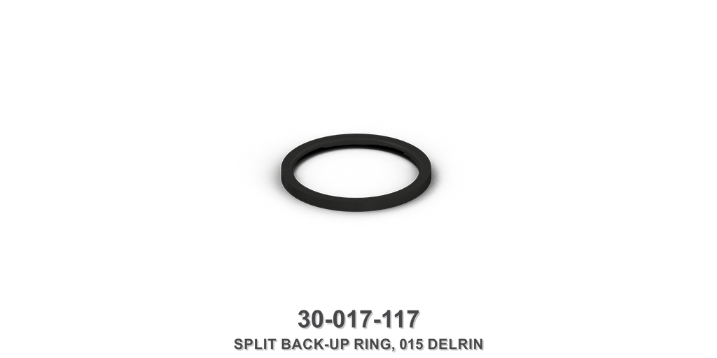 015 Delrin Split Back-Up Ring