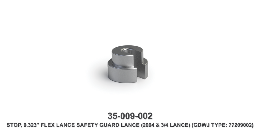0.323" Flex Lance Safety Guard Lance Stop