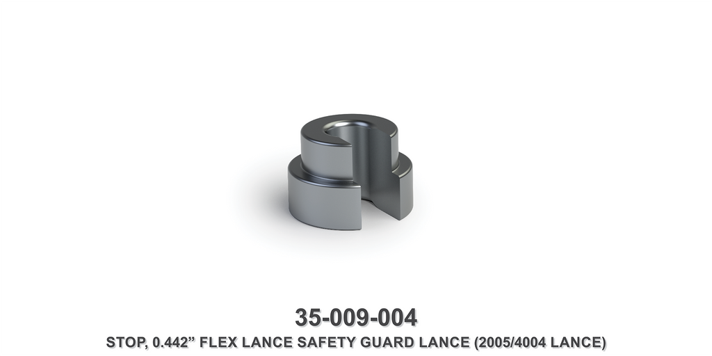0.442" Flex Lance Safety Guard Lance Stop