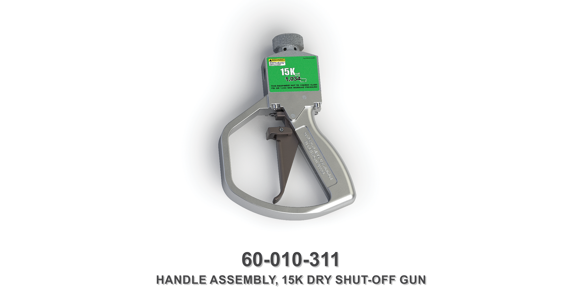 15K psi DRY SHUT-OFF GUN HANDLE ASSEMBLY – APS Canada