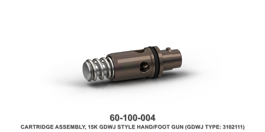 15K GDWJ Style Hand/Foot Gun Cartridge Assembly